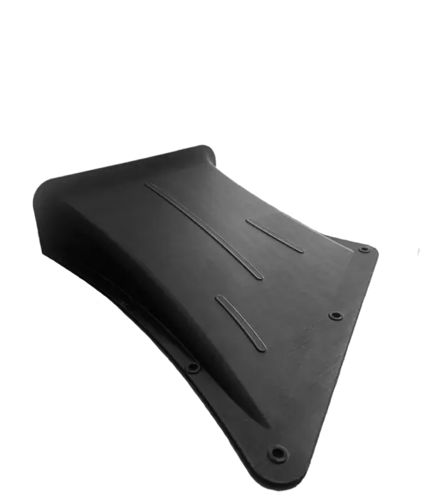 Splitter diffuser top side